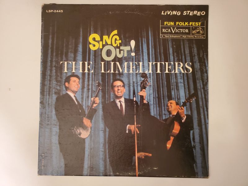 The Limeliters Sing Out! vinyl record